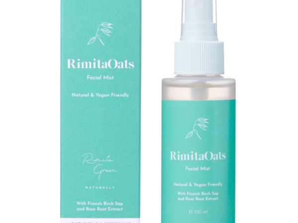 RimitaOats Facial Mist – alkoholfreies Gesichtsspray für trockene und empfindliche Haut aus Finnland