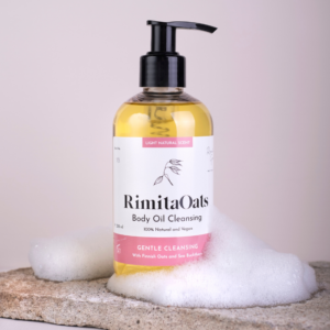 Alternative view of RimitaOats – Body Oil Cleansing – Duschöl für trockene Haut 250ml