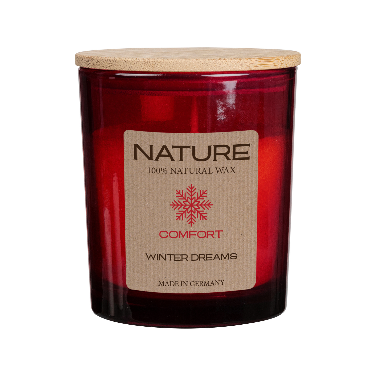 duftkerze im glas winter dreams, duftkerze kaufen, natur duftkerze deutschland, winter dreams duftkerze detail, aroma kerze winter dreams, premium duftkerze, duftkerze glas design, winter kerze wohnraum, aromakerze modern, duftkerze für wohnung, duftkerze wellness zuhause, aromatherapie kerze, NATURE Duftkerze Winter Dreams CO₂-neutrale Duftkerze im Glas – natürliche Duftöle, rußarmer Abbrand und ca. 28 Stunden Brenndauer