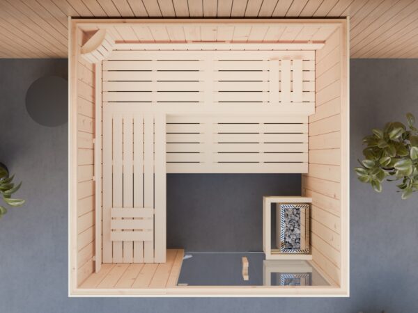 premium innensauna lena teil glasfront, indoor sauna kaufen, innensauna glasfront deutschland, innensauna glasfront innenraum, sauna indoor wellness, hochwertige sauna glasfront, innensauna holz und glas detail, sauna glas teilfront design, glasfront sauna material, innensauna sitzbank ergonomisch, sauna innenbereich komfort, indoor sauna sitzplätze