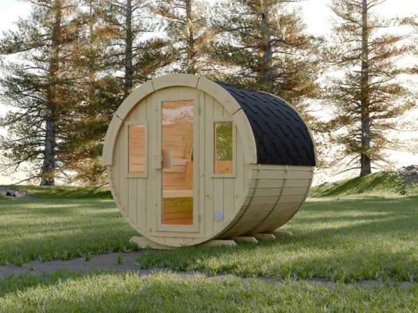 fasssauna chris mit terrasse, premium fasssauna garten, fasssauna kaufen deutschland, fasssauna outdoor massivholz, sauna fass garten, gartensauna fasssauna premium, fasssauna mit terrasse, outdoor sauna terrasse, fasssauna wellnessbereich, fasssauna innenraum holz, sauna fass innen, hochwertige fasssauna verarbeitung, fasssauna massivholz detail, premium fasssauna material, outdoor sauna holz