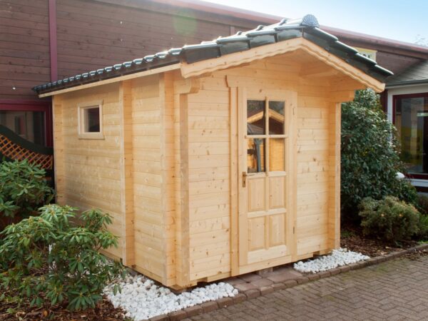 Premium Gartensauna Simone für Garten und Wellnessbereich