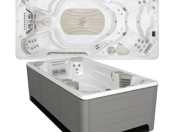 Hydropool AquaTrainer 14AX Swim Spa selbstreinigend Garten