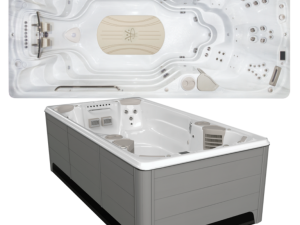 Hydropool AquaTrainer 17AX Swim Spa selbstreinigend Garten