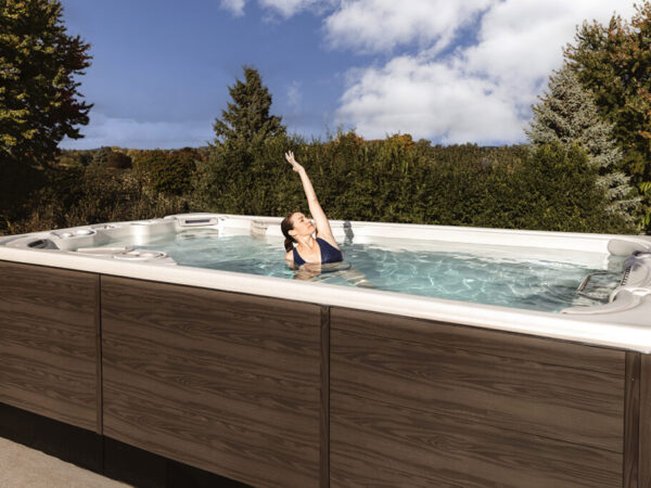 Swim Spa Training zuhause Gegenstromanlage Fitness