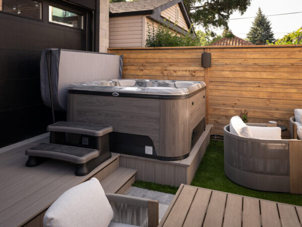 Hydropool Whirlpool Nutzung Garten Wellness zuhause