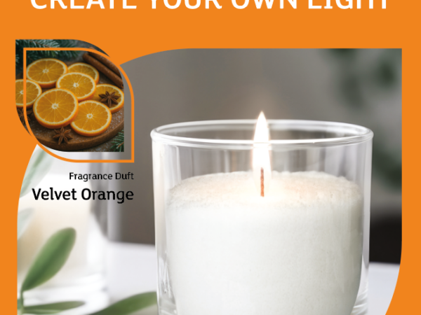 Alternative view of WENZEL Kerzengranulat 400 g – Velvet Orange