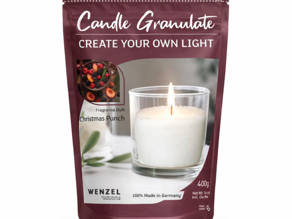 Christmas Punch Kerzengranulat 400g von Relaxklusiv - DIY Kerzen zum selber machen