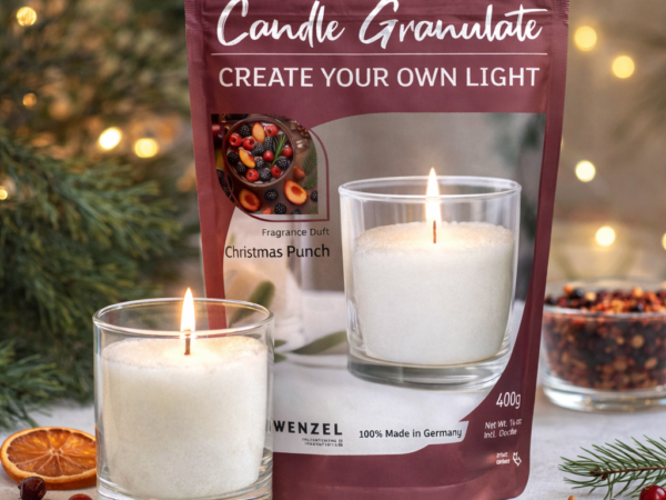 Christmas Punch Kerzengranulat 400g von Relaxklusiv - DIY Kerzen zum selber machen