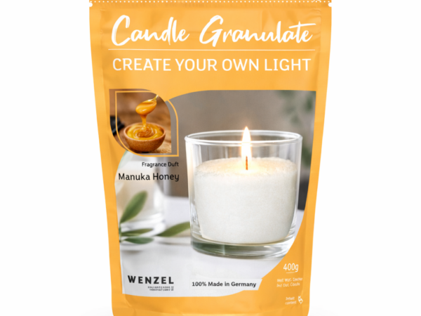 Manuka Honey Kerzengranulat 400g von Relaxklusiv - DIY Kerzen zum selber machen