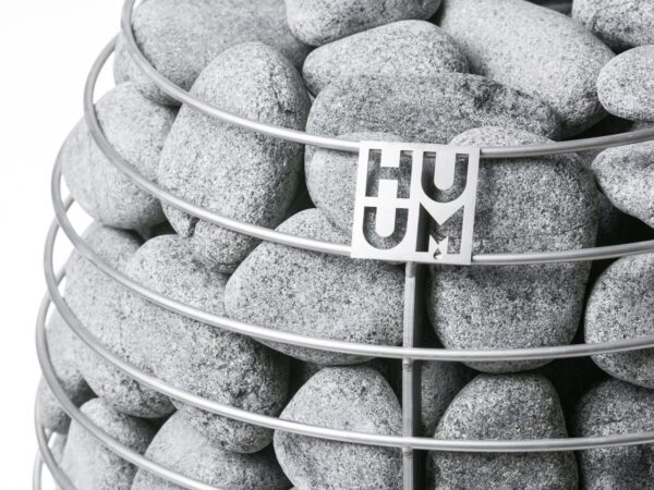 HUUM HIVE Stand Saunaofen mit 250kg Steine Nah